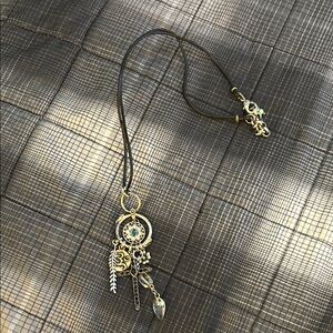 Lucky Brand Charm Necklace 2010s